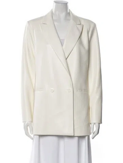 Pre-owned Alice And Olivia Blazer In Neutral