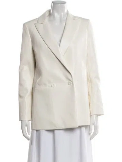 Pre-owned Alice And Olivia Blazer In Neutral