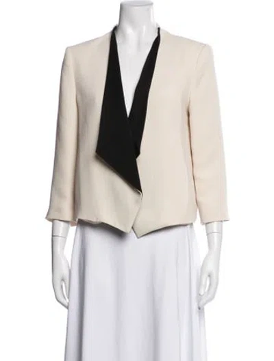 Pre-owned Alice And Olivia Blazer In Neutral