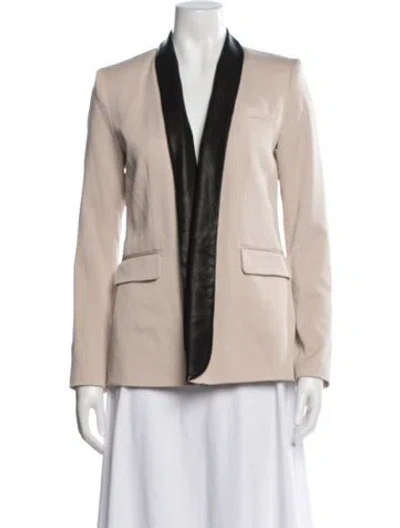Pre-owned Alice And Olivia Blazer In Neutral