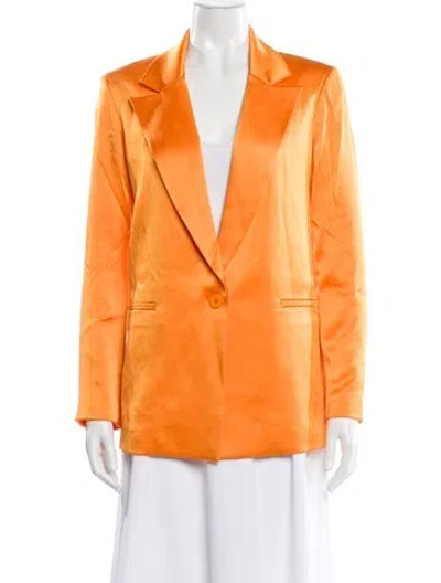 Pre-owned Alice And Olivia Blazer In Orange