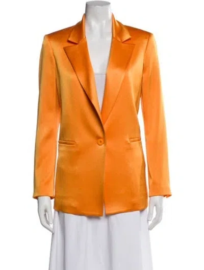 Pre-owned Alice And Olivia Blazer In Orange