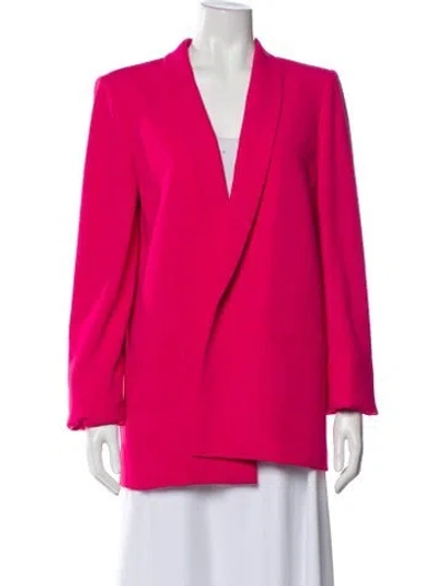 Pre-owned Alice And Olivia Blazer In Pink