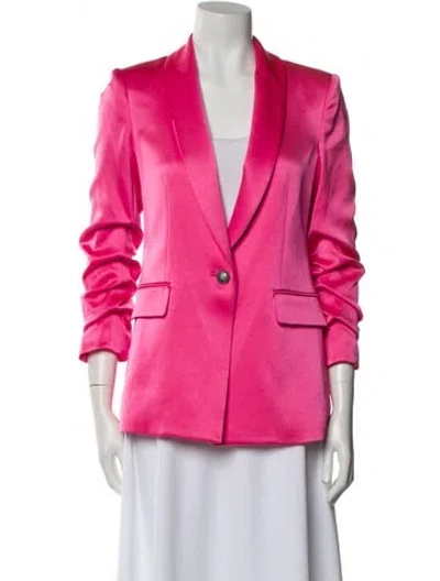 Pre-owned Alice And Olivia Blazer In Pink