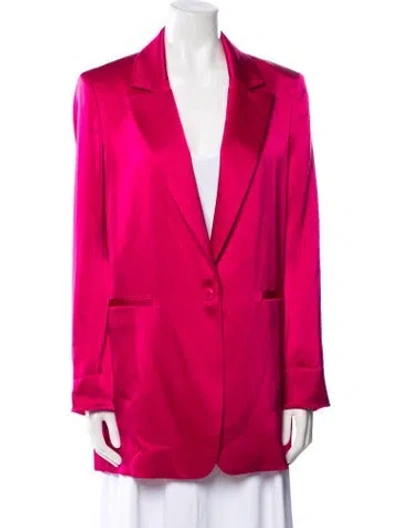 Pre-owned Alice And Olivia Blazer In Pink