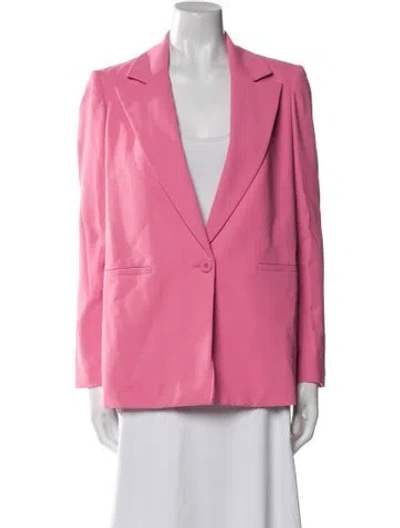 Pre-owned Alice And Olivia Blazer In Pink