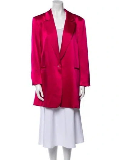 Pre-owned Alice And Olivia Blazer In Pink
