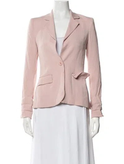 Pre-owned Alice And Olivia Blazer In Pink