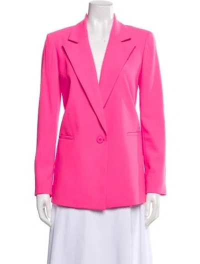 Pre-owned Alice And Olivia Blazer In Pink