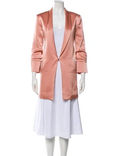 Pre-owned Alice And Olivia Blazer In Pink