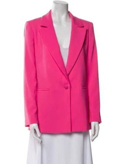 Pre-owned Alice And Olivia Blazer In Pink