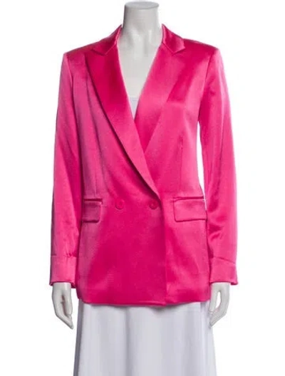 Pre-owned Alice And Olivia Blazer In Pink