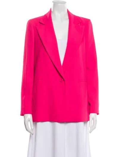 Pre-owned Alice And Olivia Blazer In Pink