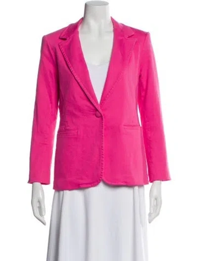 Pre-owned Alice And Olivia Blazer In Pink