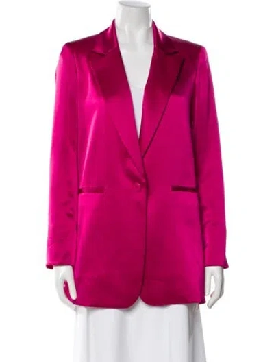 Pre-owned Alice And Olivia Blazer In Pink