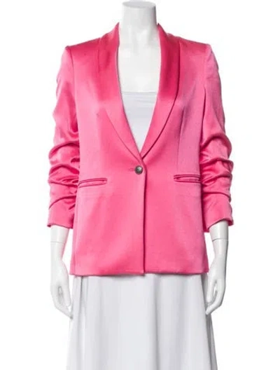 Pre-owned Alice And Olivia Blazer In Pink