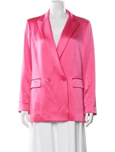 Pre-owned Alice And Olivia Blazer In Pink
