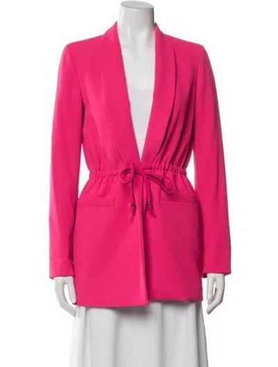 Pre-owned Alice And Olivia Blazer In Pink