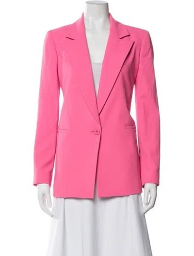 Pre-owned Alice And Olivia Blazer In Pink