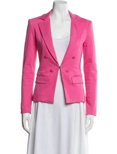 Pre-owned Alice And Olivia Blazer In Pink