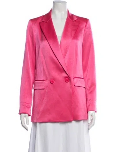 Pre-owned Alice And Olivia Blazer In Pink