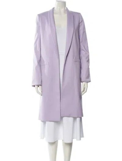 Pre-owned Alice And Olivia Blazer In Purple
