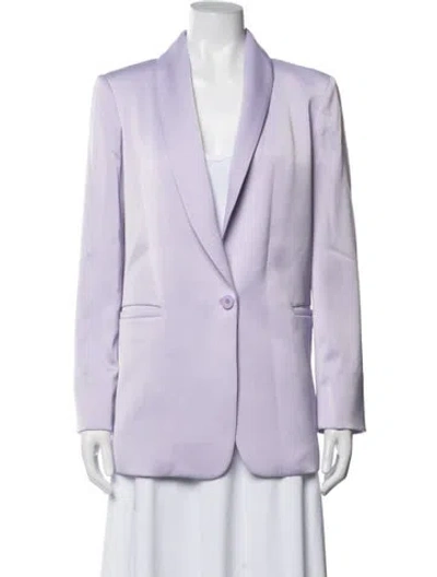 Pre-owned Alice And Olivia Blazer In Purple