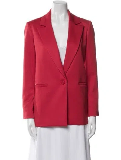 Pre-owned Alice And Olivia Blazer In Red
