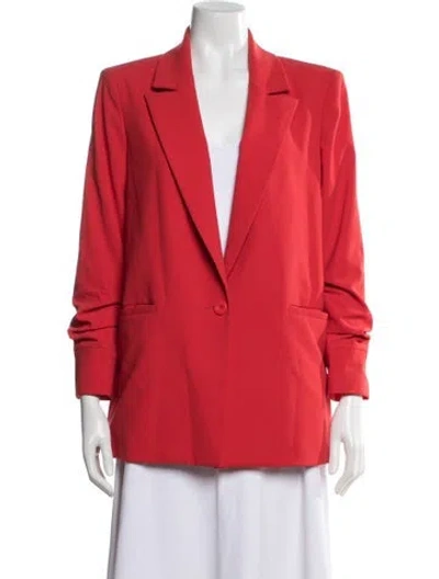 Pre-owned Alice And Olivia Blazer In Red