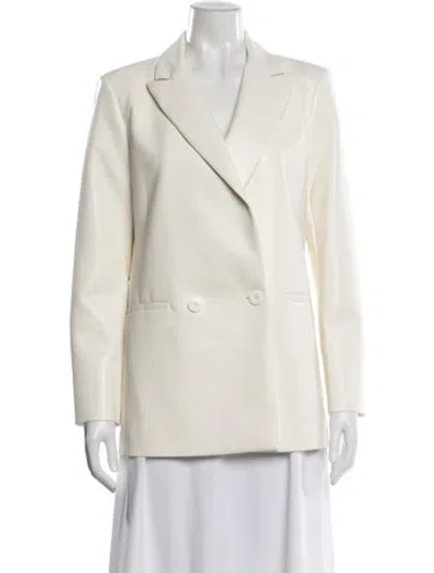 Pre-owned Alice And Olivia Blazer W/ Tags In Neutrals