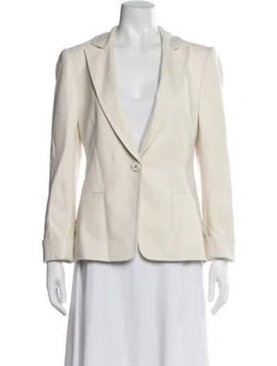 Pre-owned Alice And Olivia Blazer W/ Tags In Neutrals