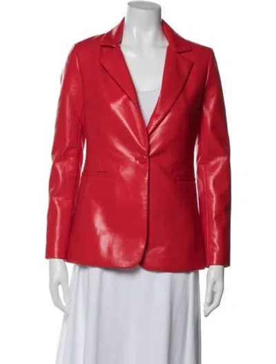 Pre-owned Alice And Olivia Blazer W/ Tags In Red