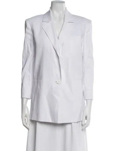 Pre-owned Alice And Olivia Blazer W/ Tags In White