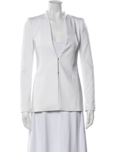Pre-owned Alice And Olivia Blazer W/ Tags In White