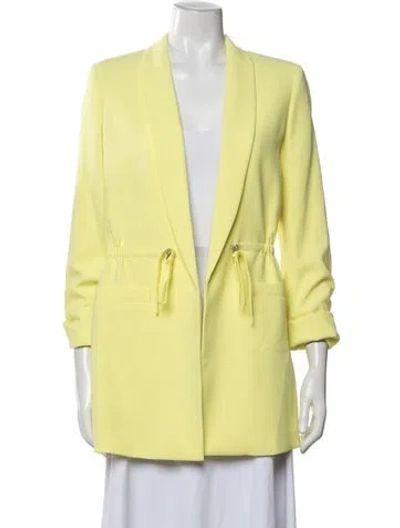 Pre-owned Alice And Olivia Blazer W/ Tags In Yellow