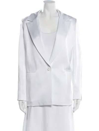 Pre-owned Alice And Olivia Blazer In White