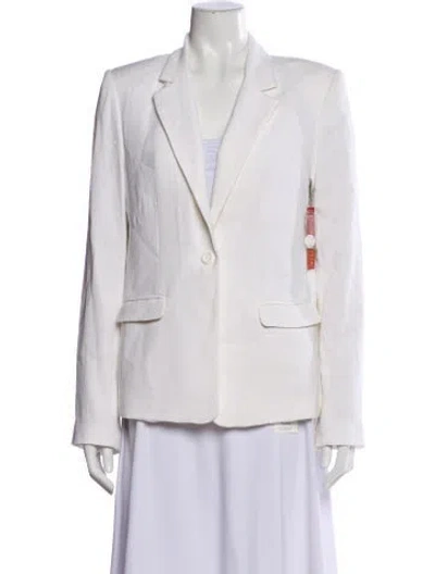 Pre-owned Alice And Olivia Blazer In White