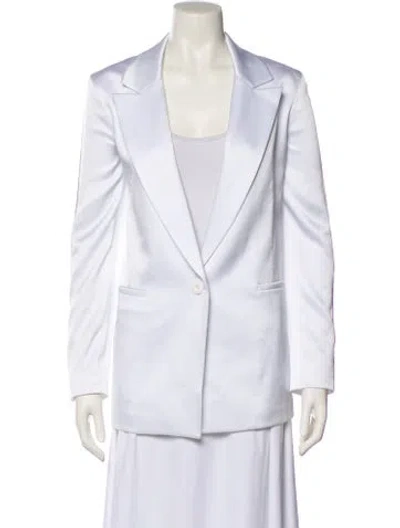 Pre-owned Alice And Olivia Blazer In White