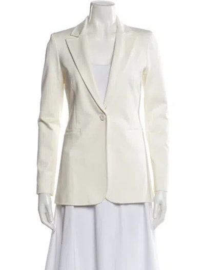 Pre-owned Alice And Olivia Blazer In White