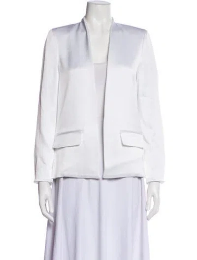 Pre-owned Alice And Olivia Blazer In White