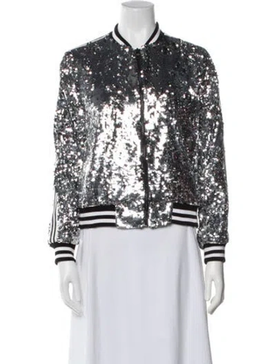 Pre-owned Alice And Olivia Bomber Jacket