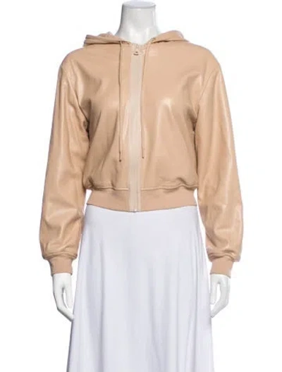 Pre-owned Alice + Olivia Bomber Jacket In Pink