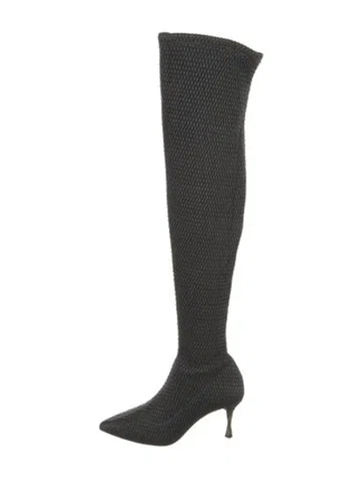 Pre-owned Alice + Olivia Boots In Black