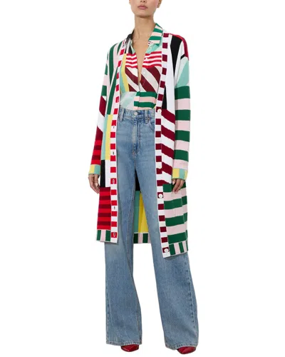 Alice And Olivia Bradford Cardigan In Pink