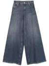 Alice And Olivia Branson Denim Cotton Jeans