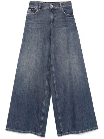 Alice And Olivia Branson Denim Cotton Jeans