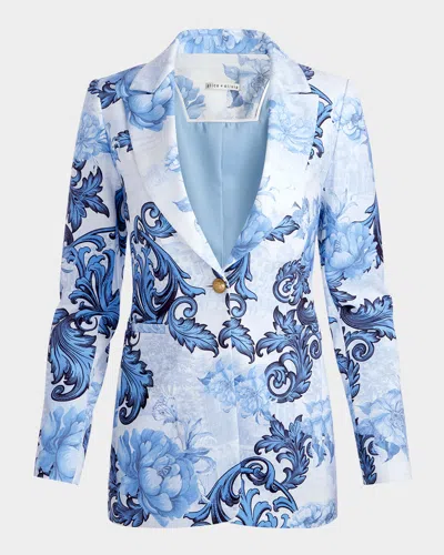 ALICE AND OLIVIA BREANN FITTED BLAZER