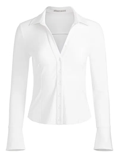 Alice And Olivia Buttoned-down Shirt