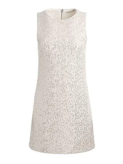 Alice And Olivia Cade Mini Dress In White