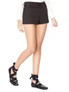 Alice And Olivia Dylan High-waisted Shorts In Black